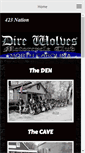 Mobile Screenshot of direwolvesmc.com
